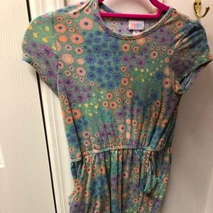 Lularoe kids mae dress size 12